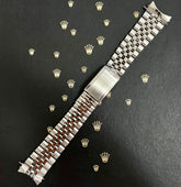 Rolex Datejust 1967 20mm Men's Jubilee Bracelet Steel Crown Band Ref 1601
